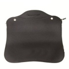 Neoprene ottoman fabric laptop bag with handle